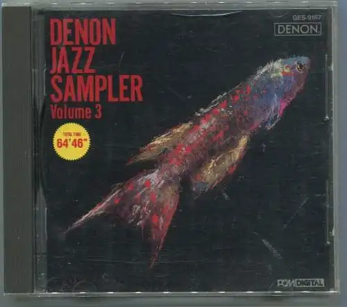 CD Denon Jazz Sampler Vol. 3 (Denon) 1988