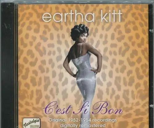 CD Eartha Kitt: C´est Si Bon Original Recordings 1952 - 1954 (Naxos) 2005