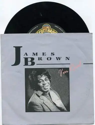 Single James Brown: I´m Real (Scotti Bros. INT 112 330) D 1988