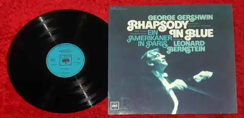 LP Leonard Bernstein: Rhapsody In Blue / Amerikaner in Paris (CBS 29 242-5) D 