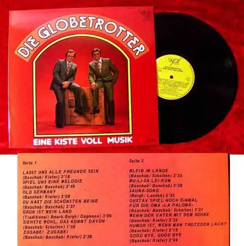 LP Globetrotter: Eine Kiste voll Musik (WPL 5765) D