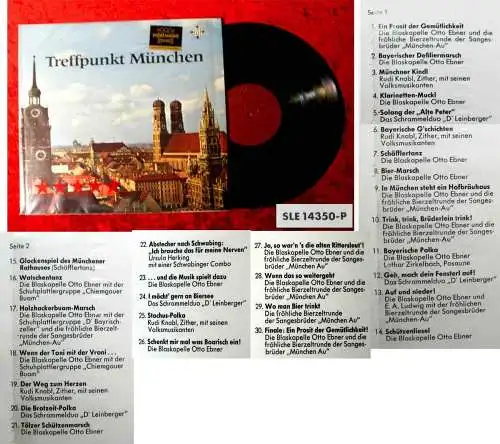 LP Treffpunkt München - musikalischer Bummel durch eine Stadt mit Herz 1960´s