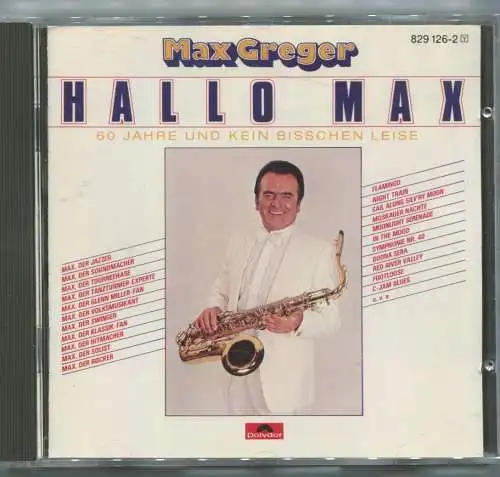 CD Max Greger: Hallo Max! (Polydor)