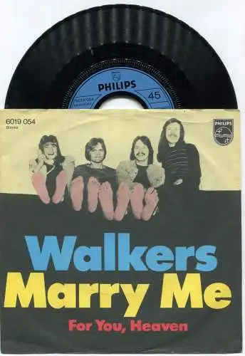 Single Walkers: Marry Me (Philips 6019 054) D 1971