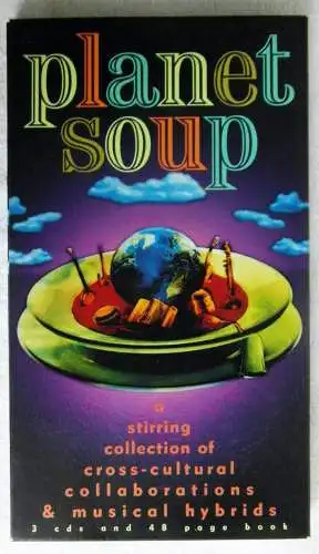 3CD Set Planet Soup - Stirring Collection of Cross-Cultural Collaborations.1995