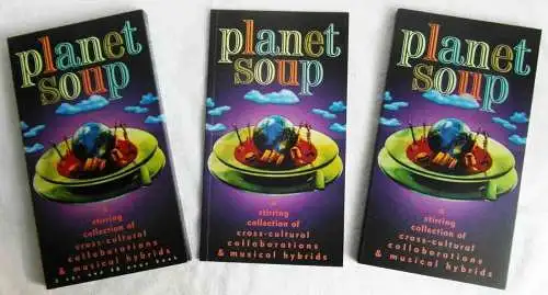 3CD Set Planet Soup - Stirring Collection of Cross-Cultural Collaborations.1995