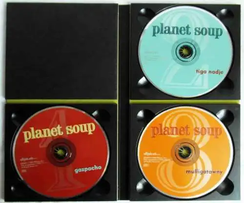 3CD Set Planet Soup - Stirring Collection of Cross-Cultural Collaborations.1995