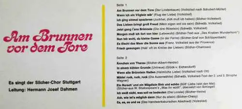 LP Silcher Chor Stuttgart: Am Brunnen vor dem Tore (Decca ND 411) D