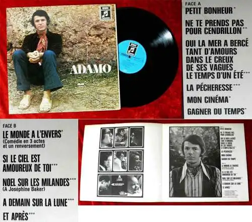 LP Adamo (Columbia 1C 062-23 117) D 1968