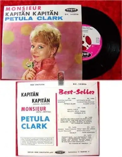 Single Petula Clark: Monsieur