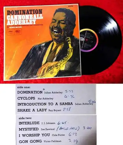 LP Cannonball Adderley: Domination (Capitol T 2203) UK 1965