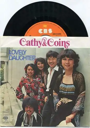 Single Cathy & Coins: Lovely Daughter (CBS 6486) D 1978