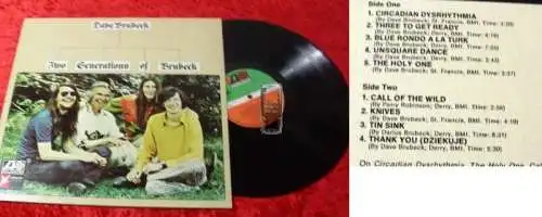 LP Dave Brubeck: Two Generations Of Brubeck