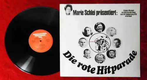 LP Marie Schlei präsentiert Die rote Hitparade (SPD) D 1976