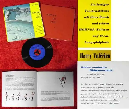 Single mit Buch Skigymnastik ganz modern mit Harry Valerien & Hohner Solisten