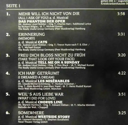 LP Heidi Brühl: Weil´s aus Liebe war (Polydor 511 174-1) D 1991