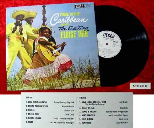 LP Eloise Trio: Come to the Caribbean and Meet...
