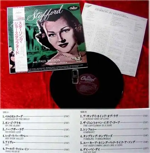 LP Jo Stafford Starring (Japan Pressung)