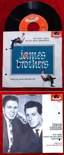 Single James Brothers: Ich hab mich so an Dich gewöhnt (Polydor 24 659) D