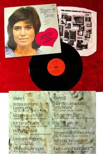 LP Mary Roos: Woraus meine Lieder sind