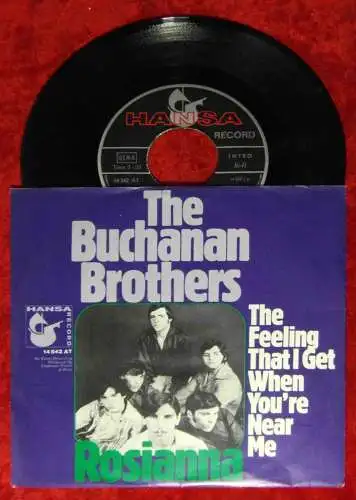 Single Buchanan Brothers:Rosianna  (Hansa 14 542 AT) D 1970