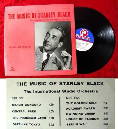 LP The Music of Stanley Black (DeWolfe LP 2977) International Studio Orchestra