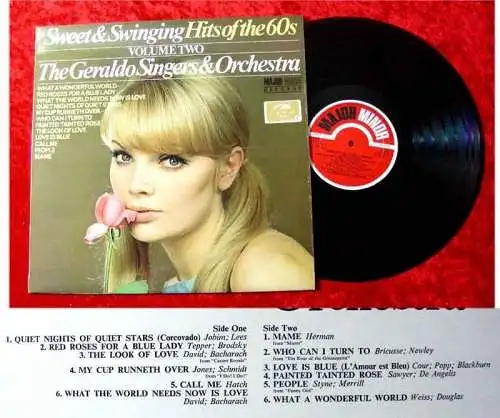 LP Geraldo Singers & Orchestra Sweet & Singing Hits of