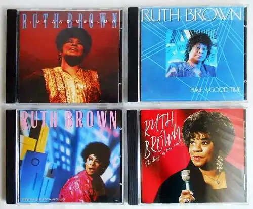 4 CD´s  Ruth Brown  - Sammlung -