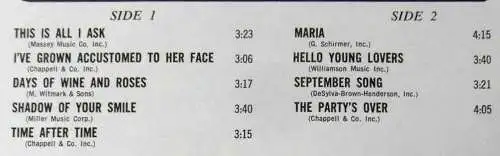 LP Matt Monro: This Is All I Aask (Pickwick SPC-3147) US