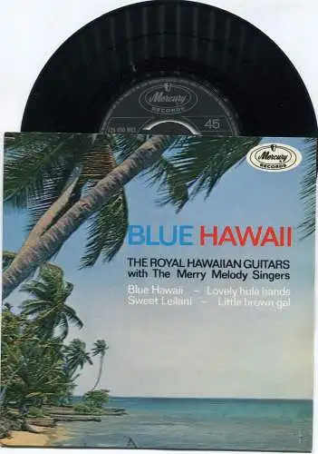 EP Royal Hawaiian Guitars: Blue Hawaii (Mercury 126 050 MCE) NL