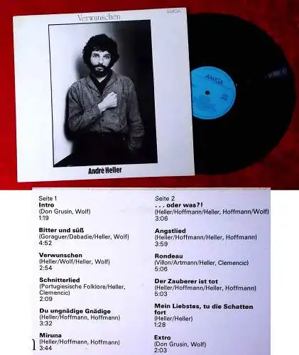 LP André Heller: Verwunschen (Amiga 855 874) DDR 1982