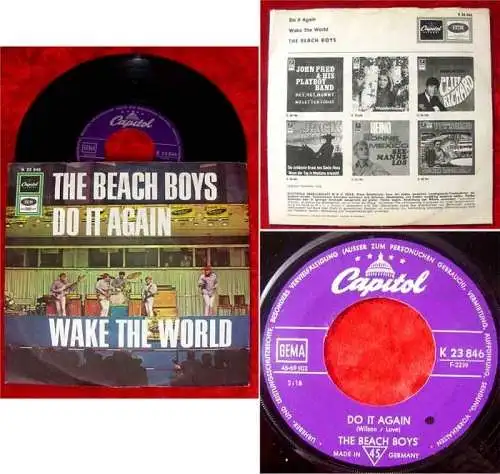 Single Beach Boys Do It Again Wake The World