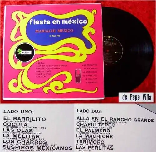 LP Mariachi Mexico Pepe Villa: Fiesta en Mexico (1970)