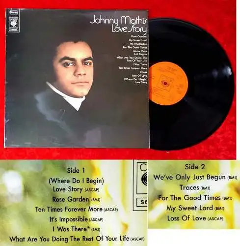 LP Johnny Mathis: Love Story (CBS S 64 334) NL1972
