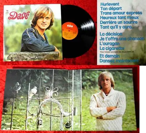 LP Dave: Tant qu´il y aura... (CBS 81 584) NL 1976