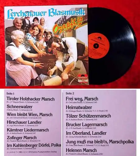 LP Lerchenauer Blasmusik: Ozapft Is...(Polydor 815 179-1) D 1980