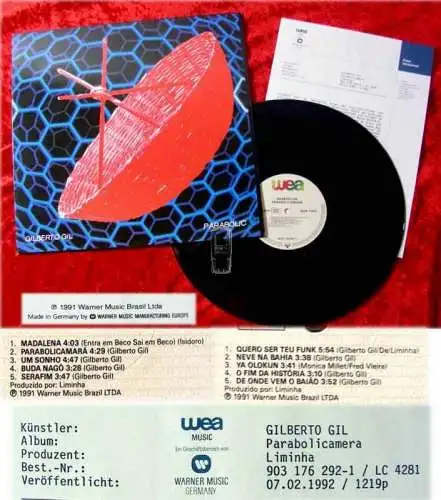 LP Gilberto Gil: Parabolic