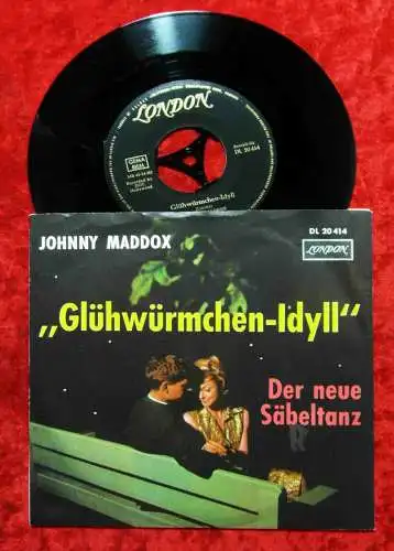 Single Johnny Maddox: Glühwürmchen Idyll (London DL 20 414) D