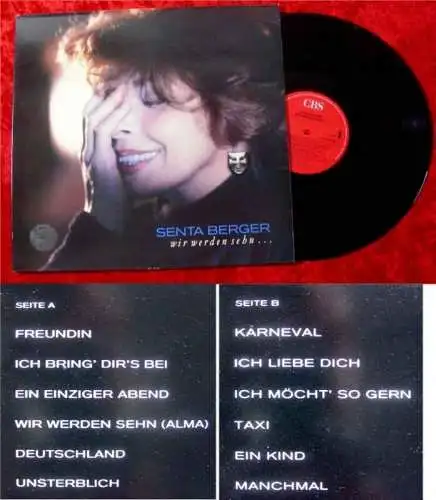 LP Senta Berger Wir werden sehn 1989