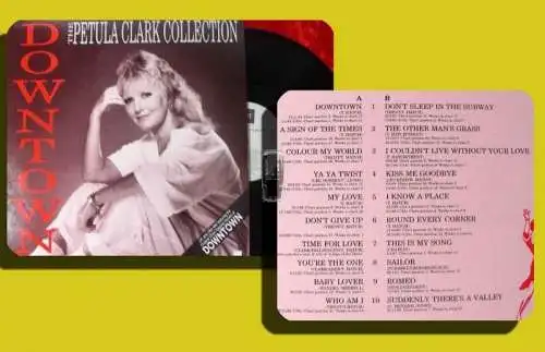 LP The Petula Clark Collection - Downtown