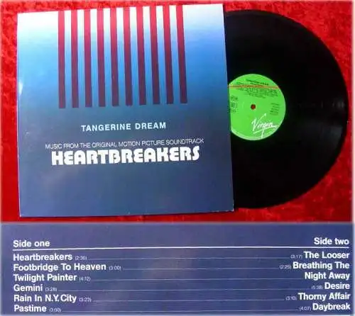 LP Heartbreakers - Tangerine Dream - Soundtrack (Virgin)