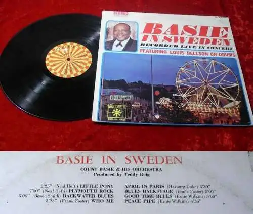 LP Count Basie In Sweden