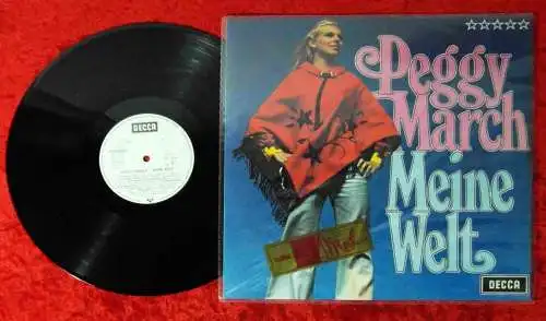 LP Peggy March: Meine Welt (Decca SLK 16 647-P) D Promo