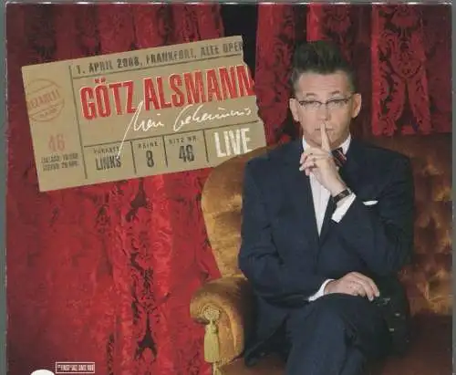 CD Götz Alsmann: Mein Geheimnis (Blue Note) 2008
