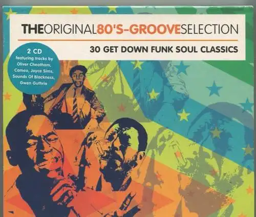 2CD Original 80s Groove Selection - 30 Get Down Funk Soul Classics - (OSR) 2005