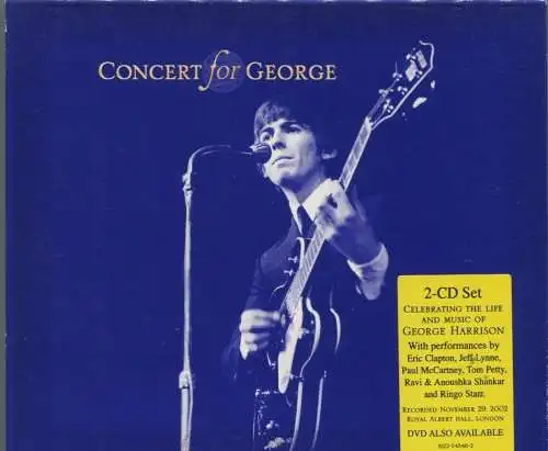 2CD Concert for George Harrison (Warner) 2003 PR Copy