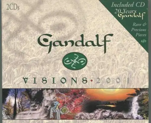 2CD Gandalf: Visions 2001 (incl. 20 Years Gandalf) inspired by Tolkien