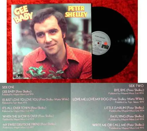LP Peter Shelley: Gee Baby (Ariola 88 481 IT) D 1974
