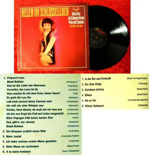 LP Helen Vita: Helen im Schlüsselloch (Polydor 237 825) D 1966