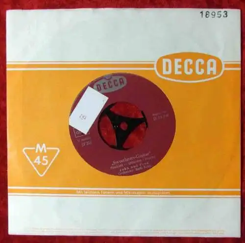 Single John & Fred: Sweetheart Guitar (Decca D 19 308) D